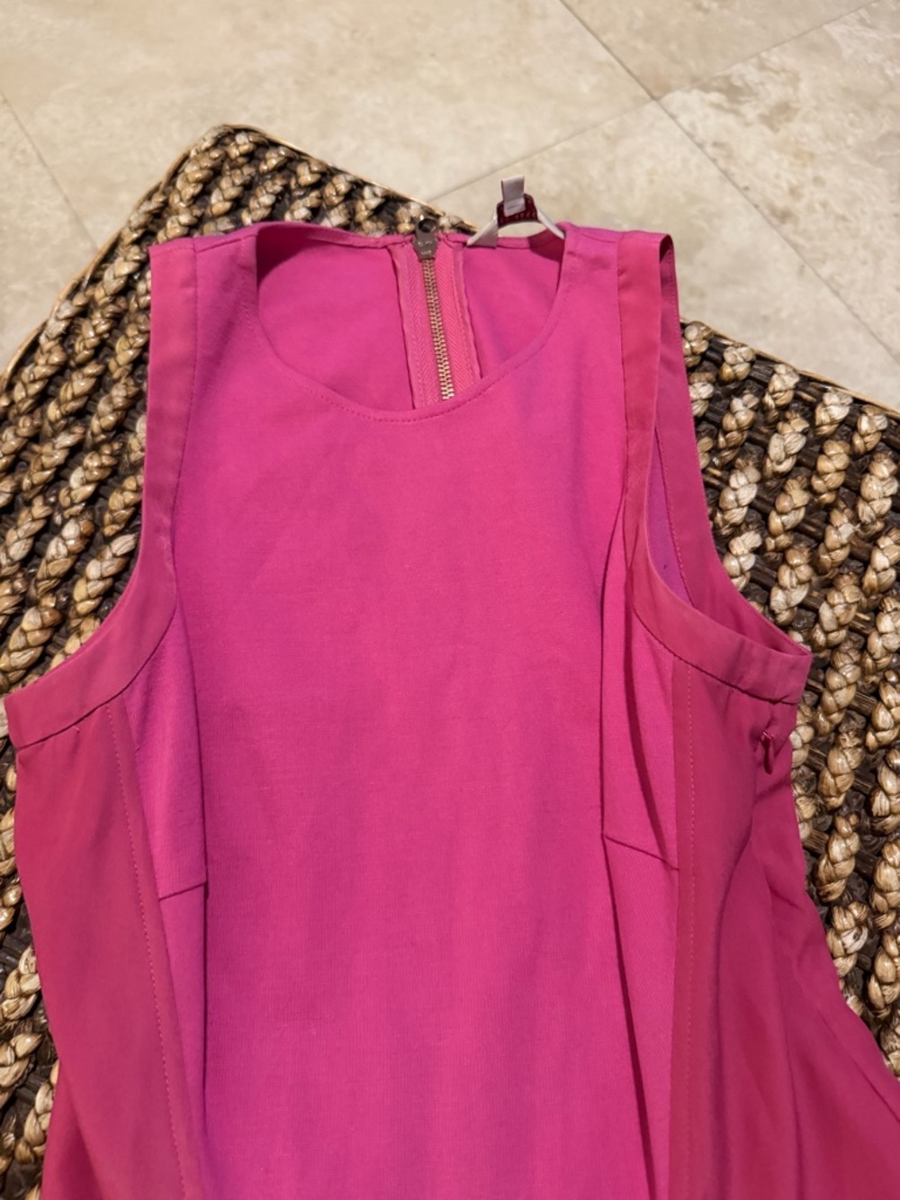 Ted Baker Hearn Sleeveless Fit And Flare Skater Mini Dress Hot Pink (107) — image 4 of 5